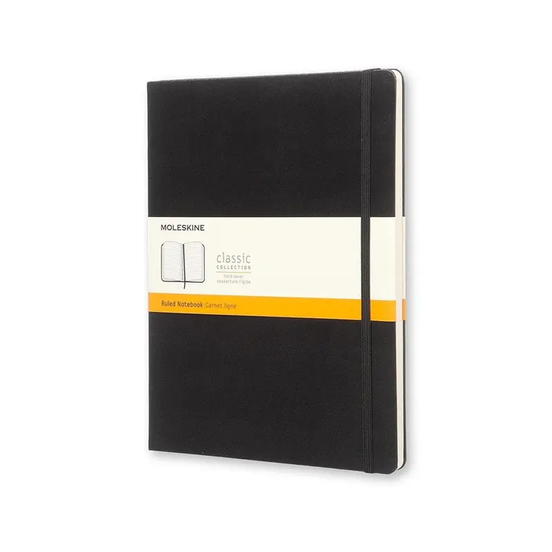 Moleskine Classic Extra Large Ruled Hard Cover Notebook Black 1