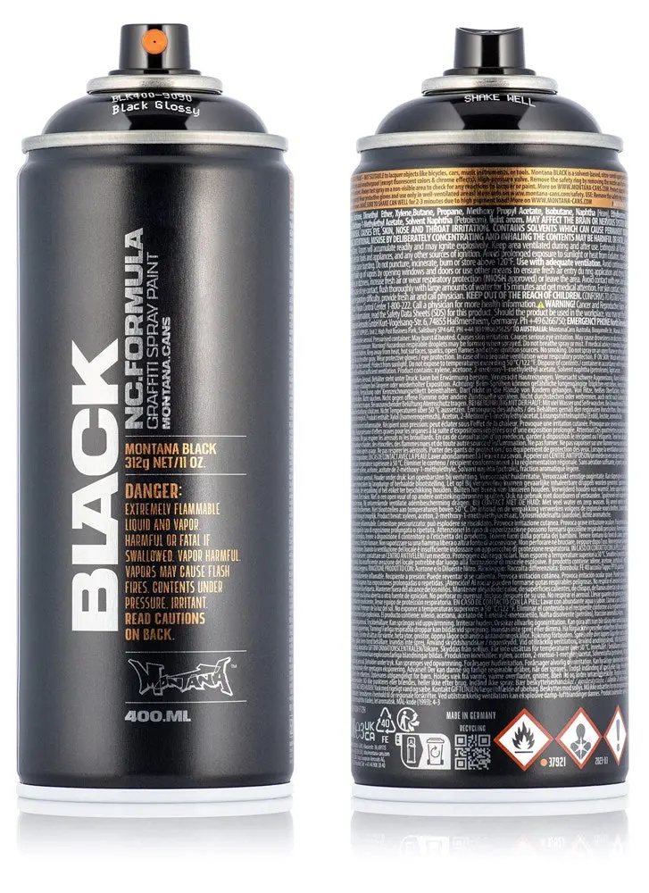 Montanablack Glossy Black 400Ml 1