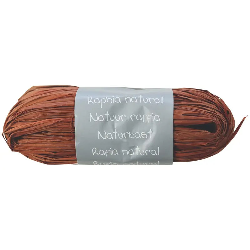 Natural Raffia Ball 50G Chocolate 1