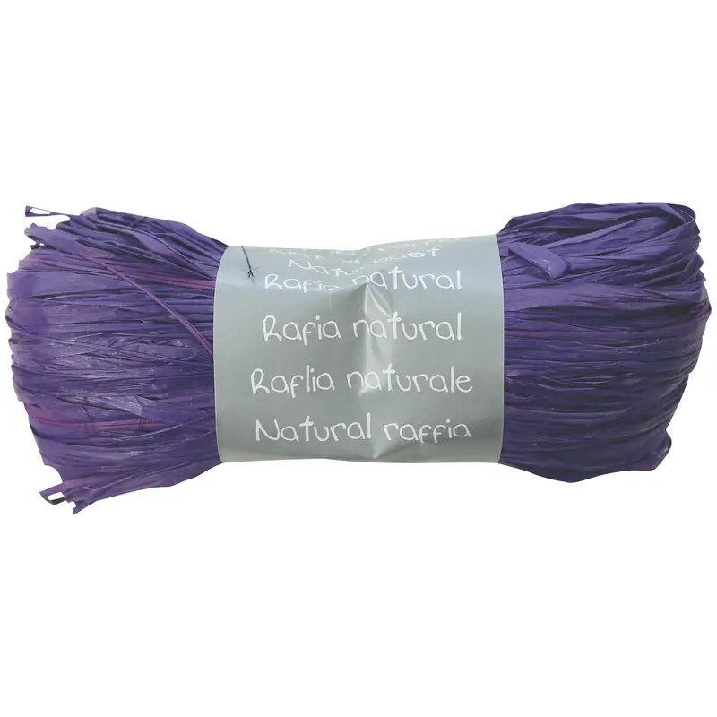 Natural Raffia Ball 50G Prune 1