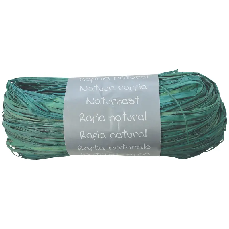 Natural Raffia Ball 50G Turquoise 1