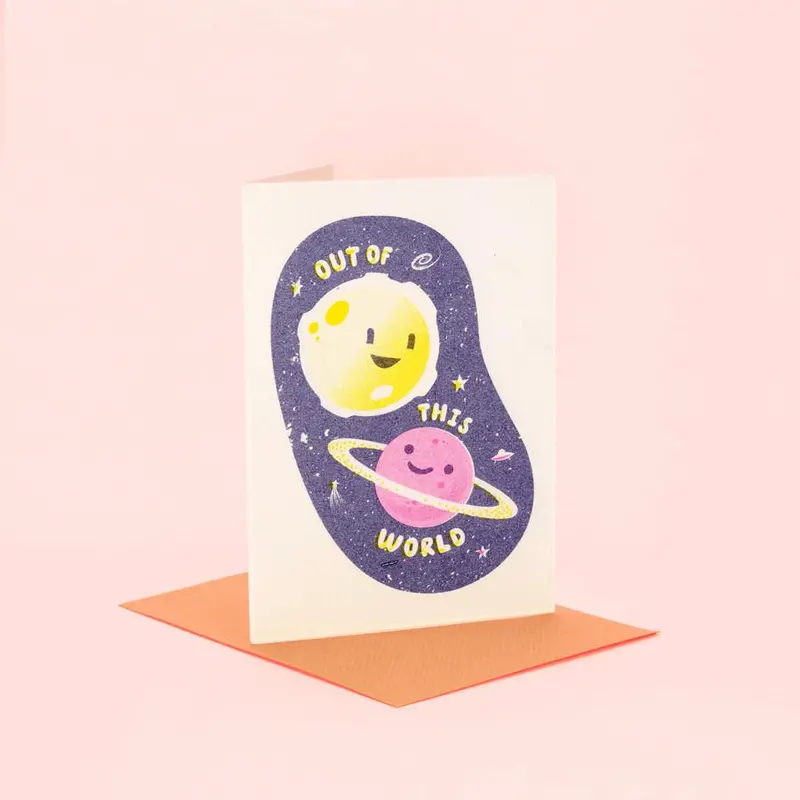 Out Of This World - Fred Aldous Valentines Day Card 1