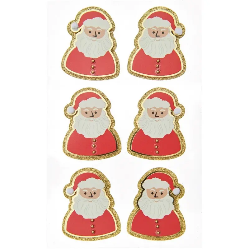Paper Poetry 3D Santa Stickers 1