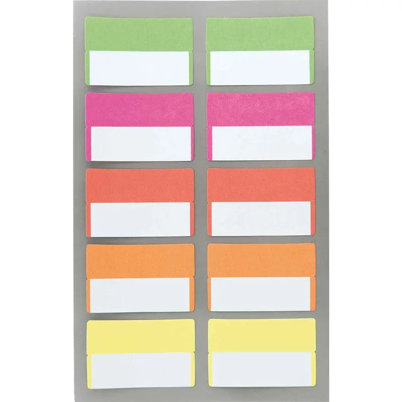 Paper Poetry Office Stick Neon Index Labels 1