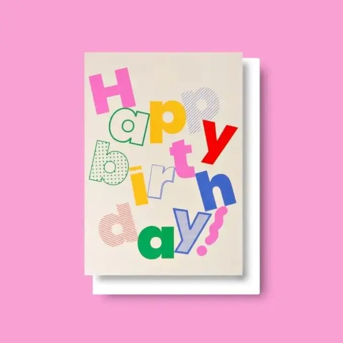Party Birthday Card 1