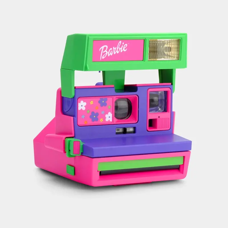 Polaroid 600 Instant Film Camera Barbie Throwback 1