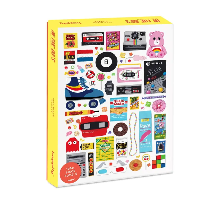 Retro 80'S 1,000 Piece Premium Puzzle 1