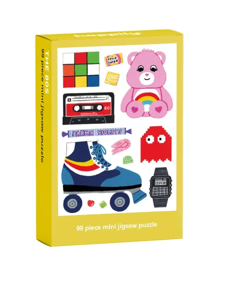 Retro 80'S - 99 Piece Mini Jigsaw Puzzle 1