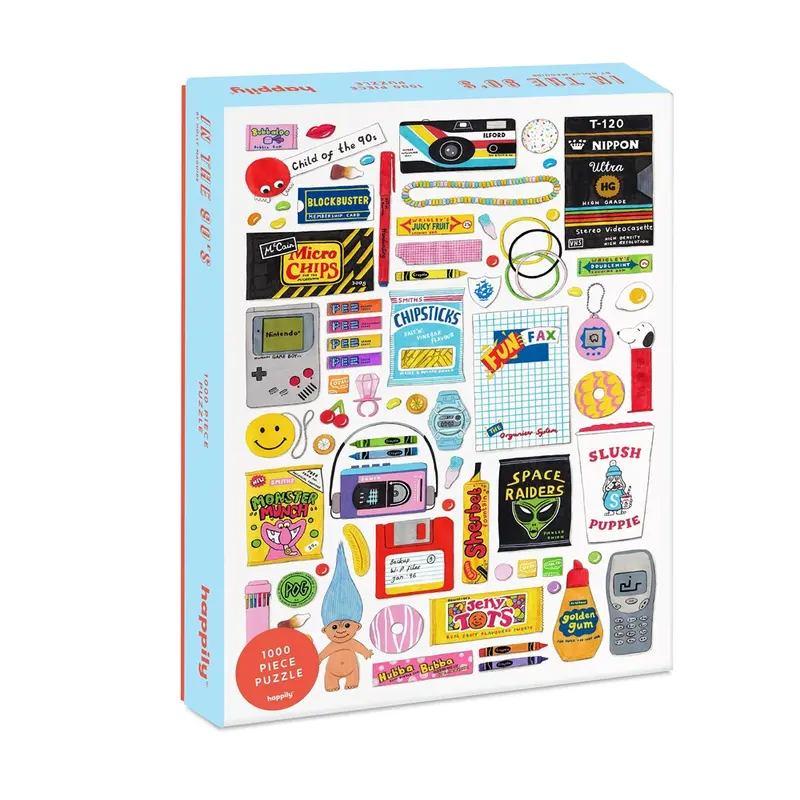 Retro 90'S 1,000 Piece Premium Puzzle 1