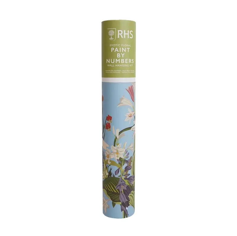 Rhs Paint By Numbers - Exotic Floral 1