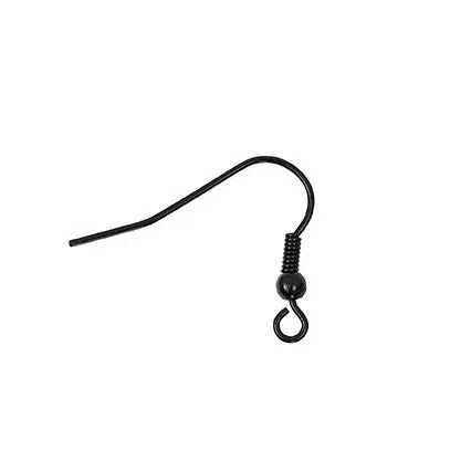Rico Earring Hooks Black 22Mm 1