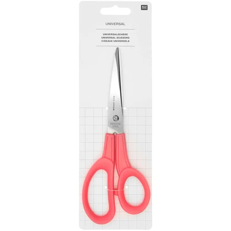 Rico Universal Scissors Neon Pink 20.3Cm 1