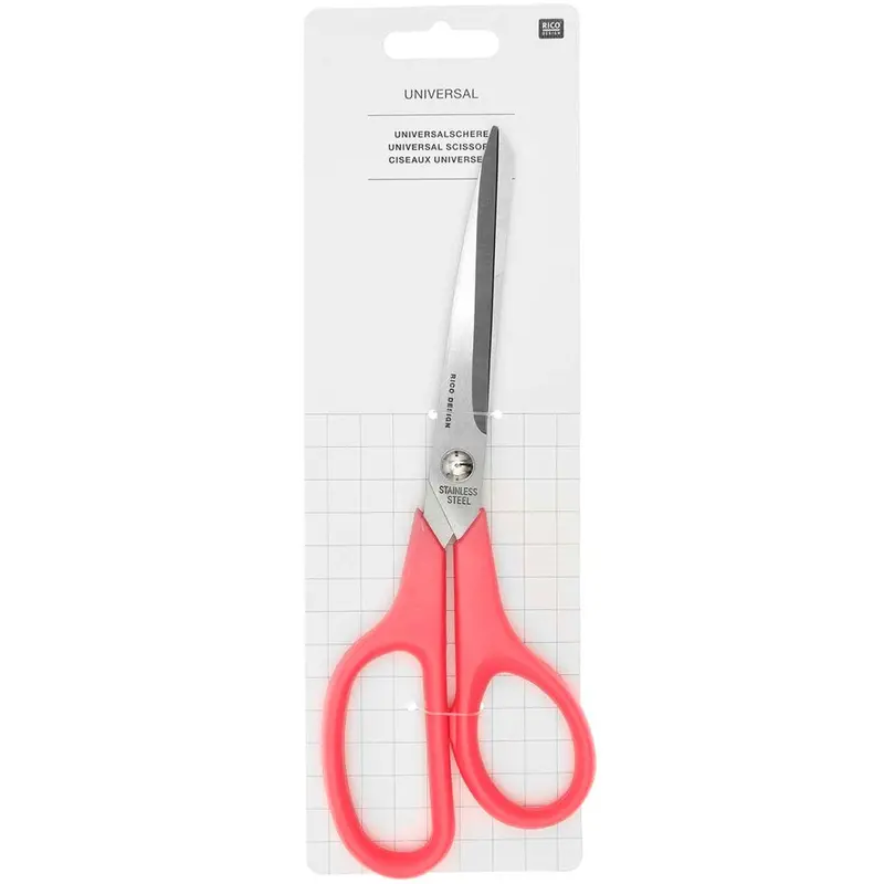 Rico Universal Scissors Neon Pink 22.9Cm 1