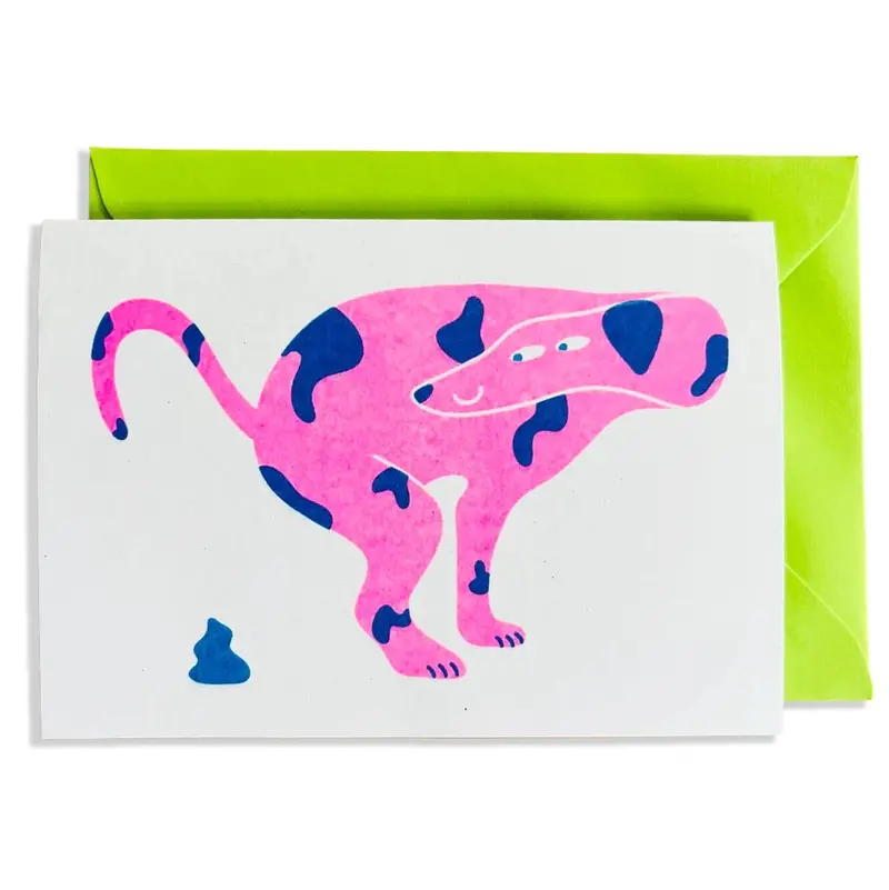 Riso Greetings Card - Dog 1