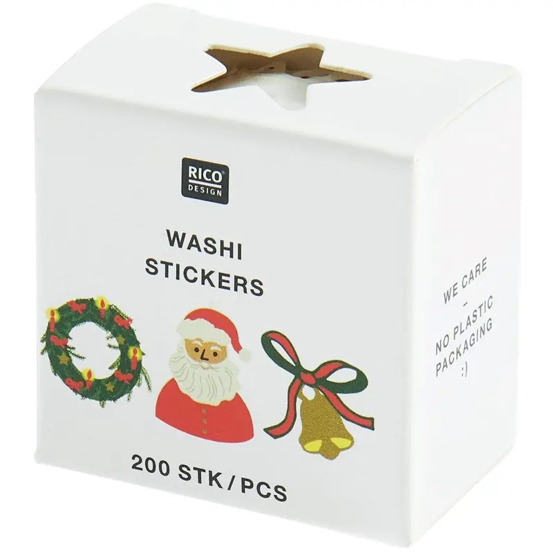 Santa Washi Stickers 1