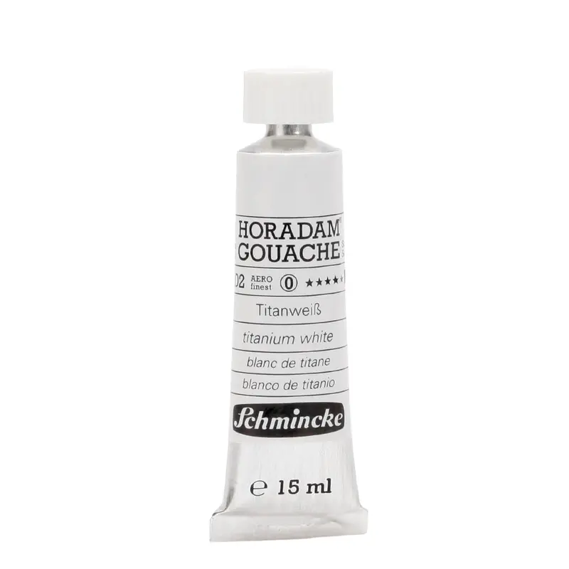 Schmincke Horadam Gouache - 15Ml - Titanium White 1