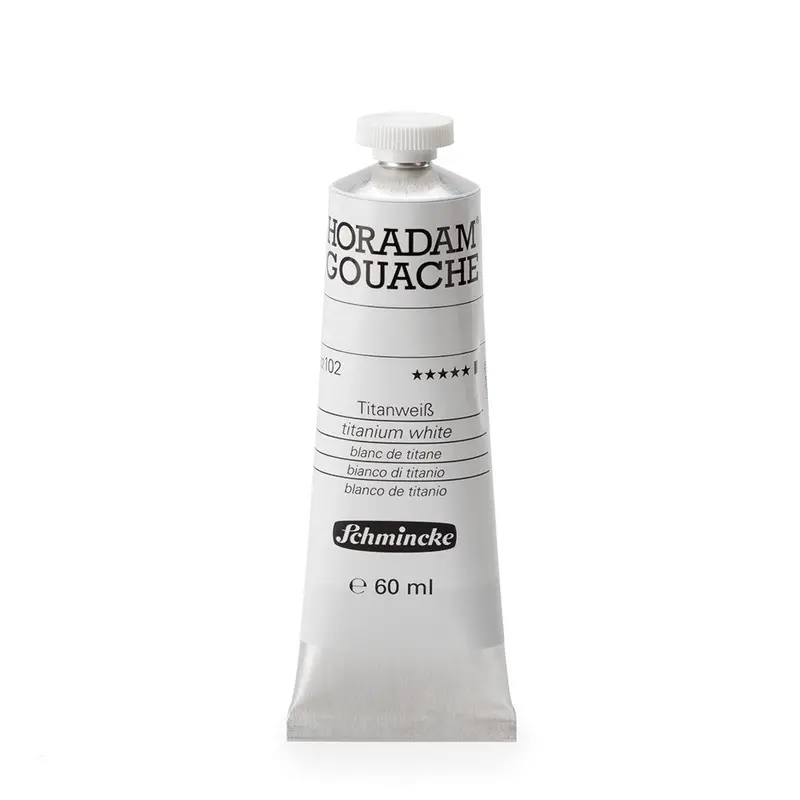 Schmincke Horadam Gouache - 60Ml - Titanium White 1