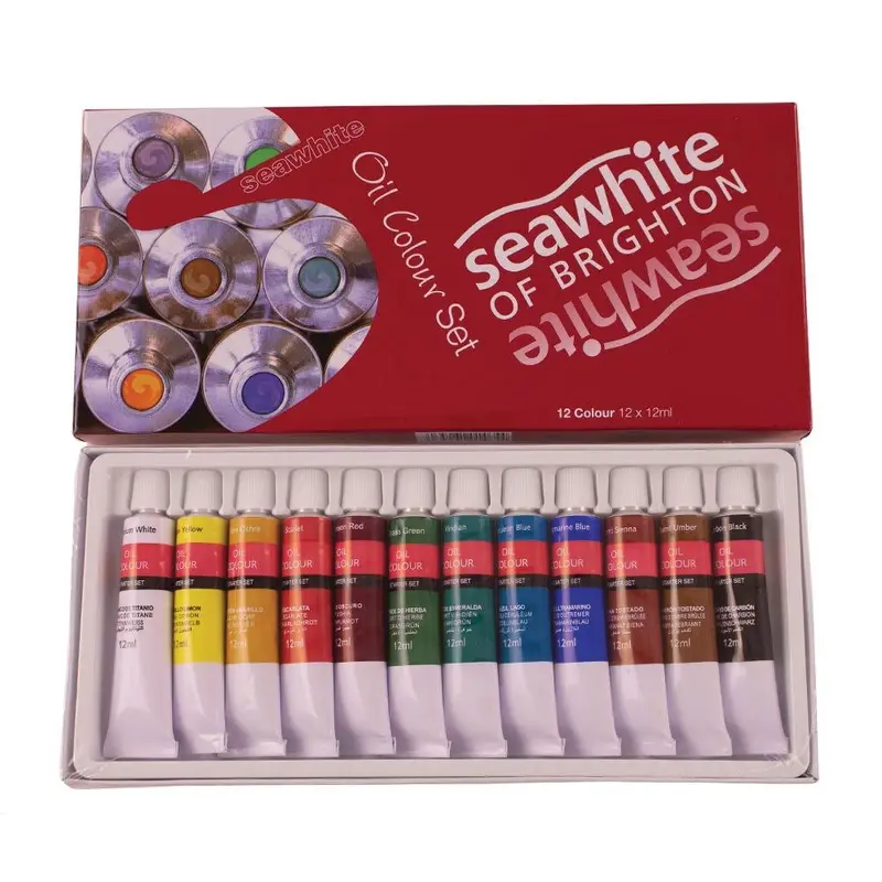 Seawhites Sw Oil Paint Set 12X12ml 1