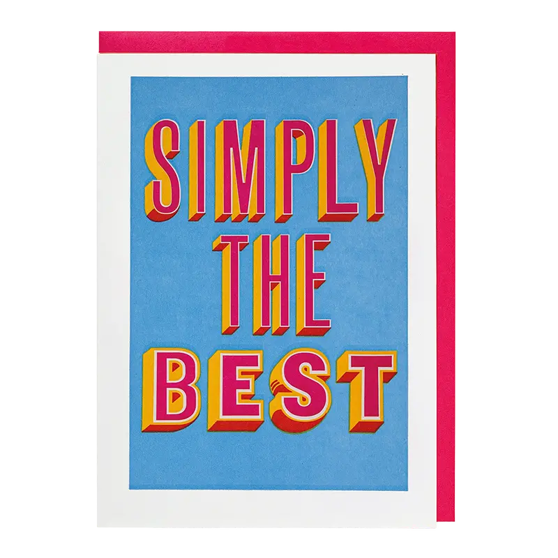 Simply The Best Card 1