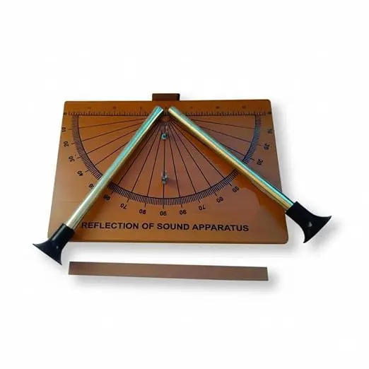 Sound Reflection Apparatus Acoustic Reflection Experiment Device Portable Sound Reflectometer For Physics Lab Mini Sound Reflection Chamber 1
