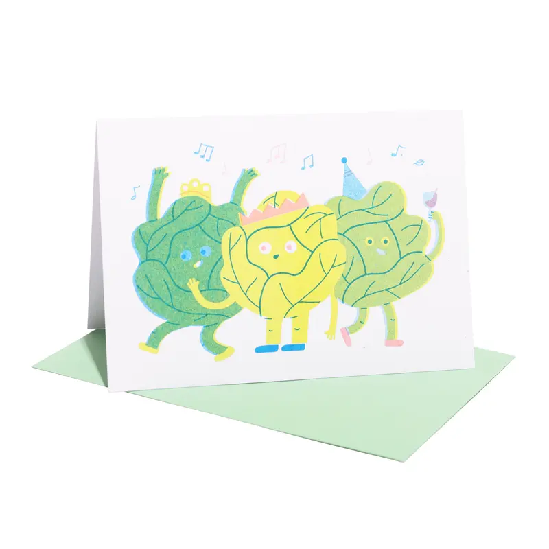 Sprout Dance Riso Card 1