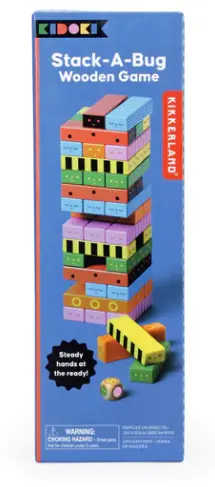 Stack A Bug Wooden Balance Game 1