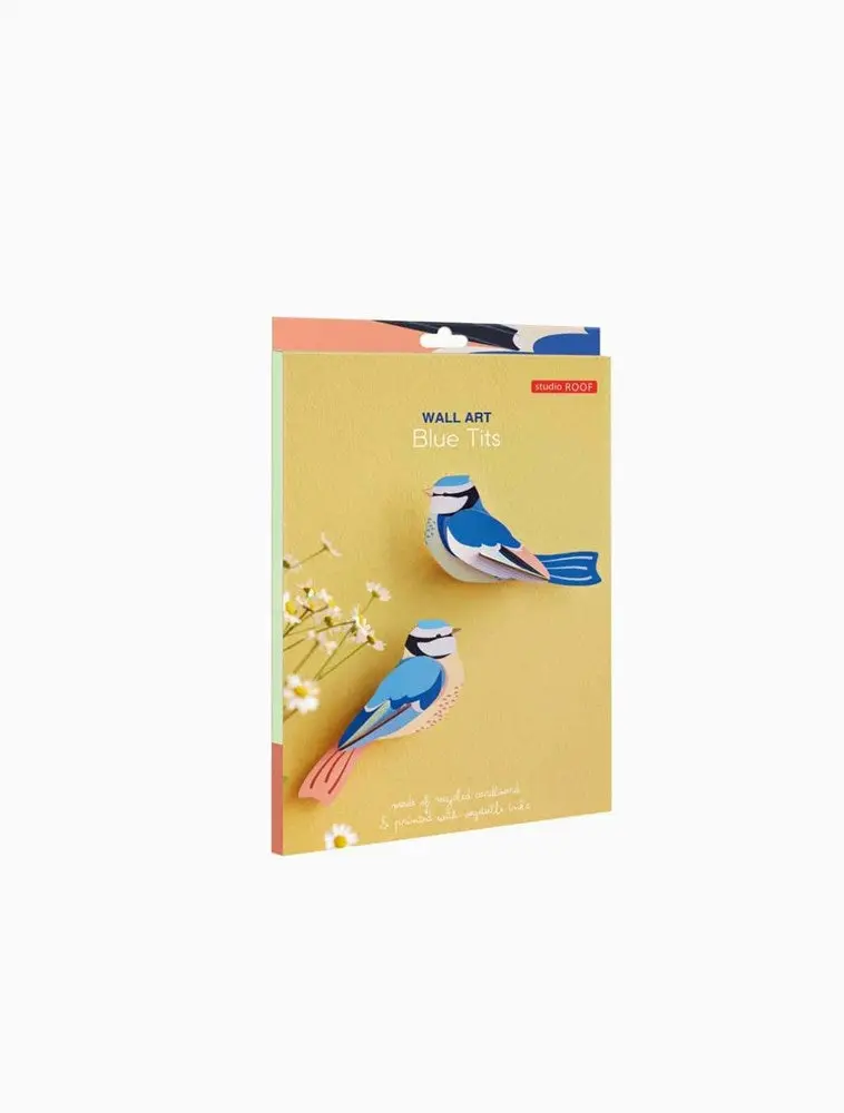 Studio Roof: Wall Art Blue Tits 1