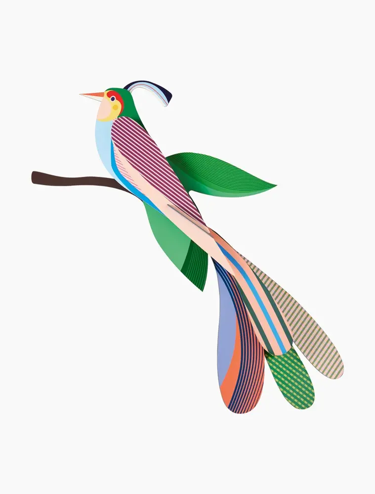 Studio Roof: Wall Art Paradise Bird Maya 1
