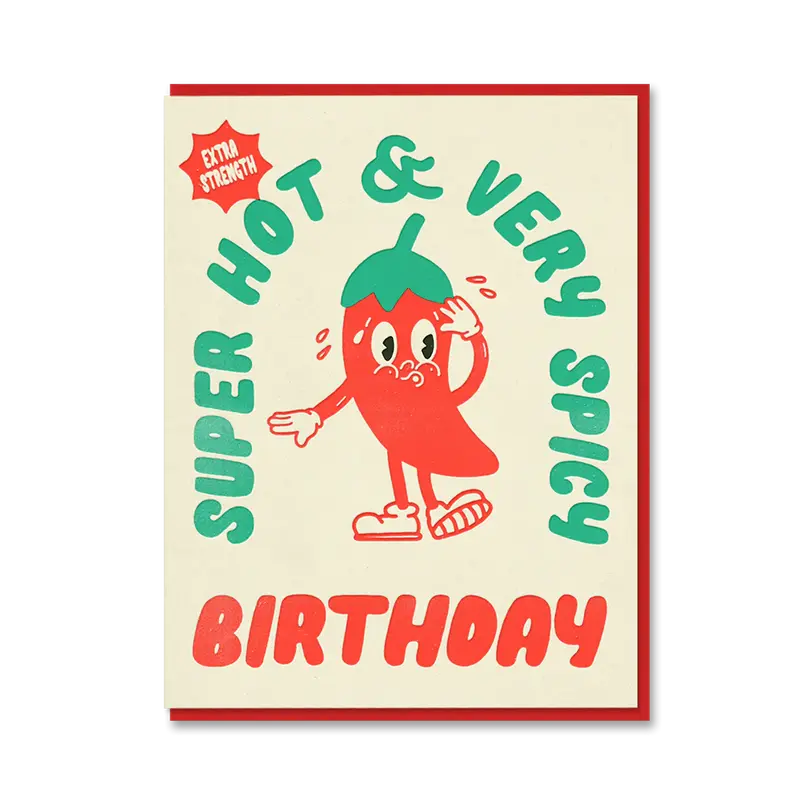 Super Hot & Very Spicy Card 1