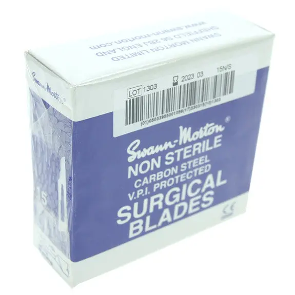 Swann-Morton Spare Blades 100Pk No.15 1