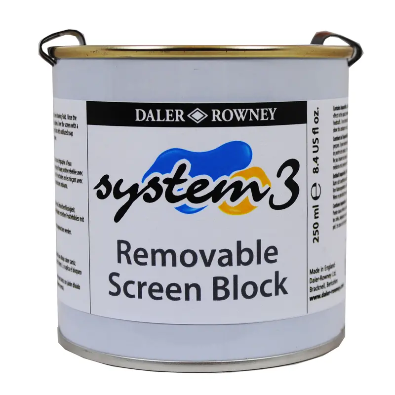 System3 Screen Printing Removable Screen Block 250Ml 1