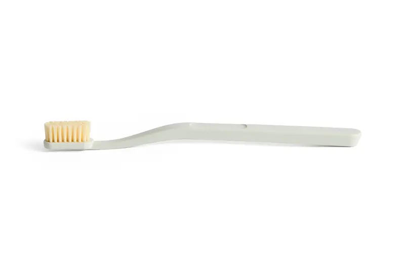 Tann Toothbrush-Off-White And Light Yellow 1