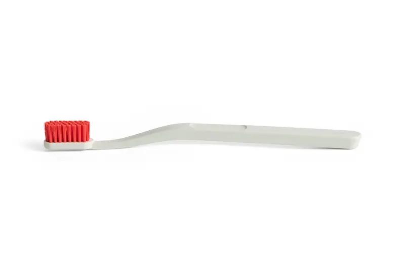 Tann Toothbrush-Off-White And Red 1