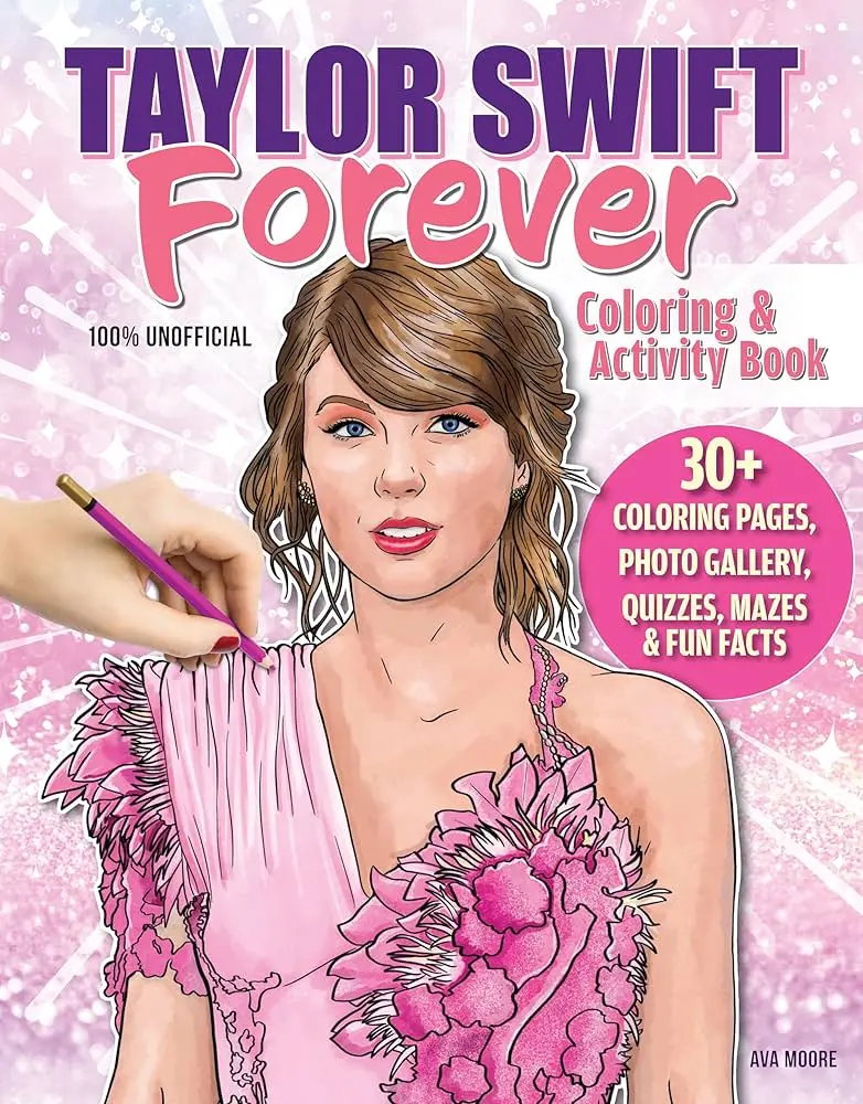 Taylor Swift Forever Coloring & Activity Book 1