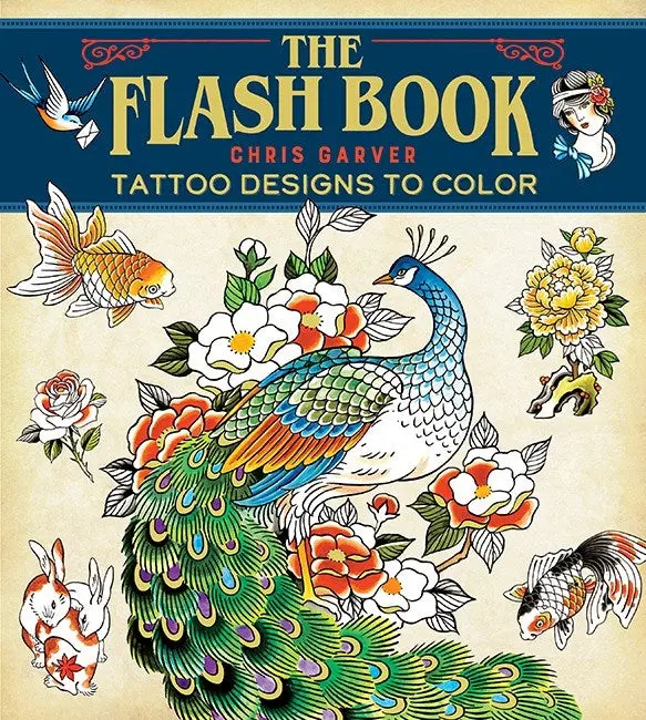 The Flash Book: Tattoo Designs To Color 1