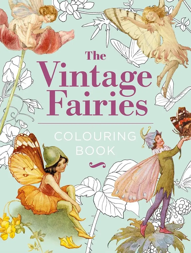 The Vintage Fairies Colouring Book 1