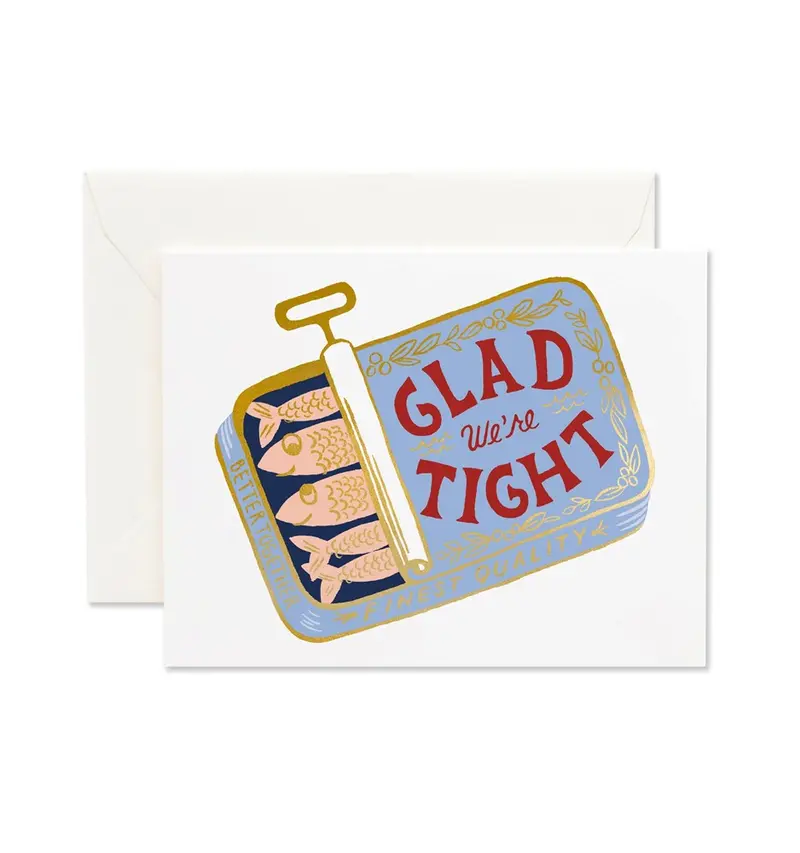 Tight As Sardines Card 1