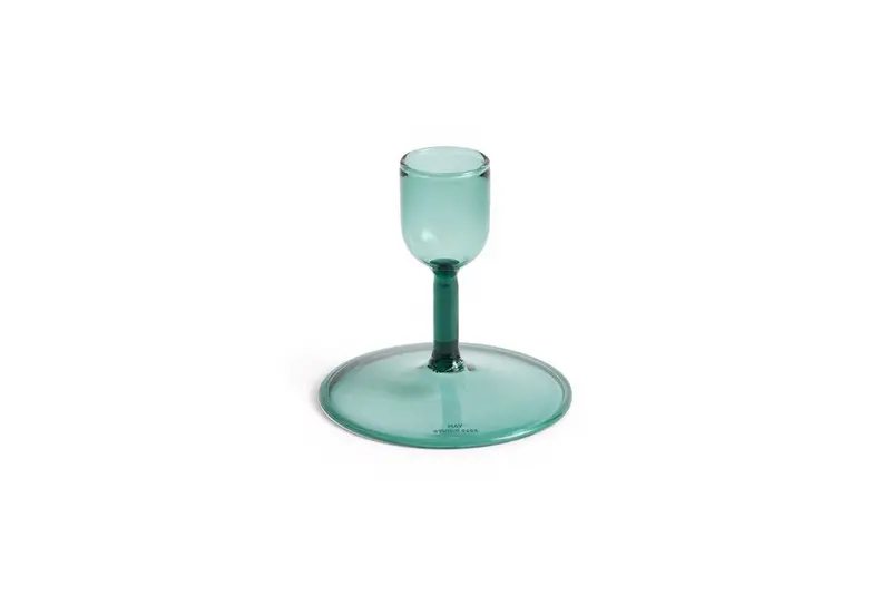 Tiny Candleholder Straight - Aqua 1