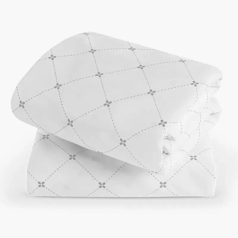 Uppababy Remi Waterproof Bassinet Mattress Cover (Set Of 2) 1