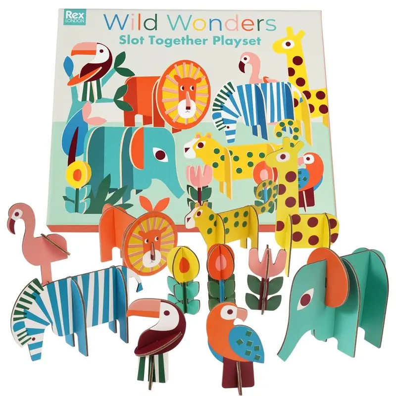 Wild Wonders Slot Together Playset 1