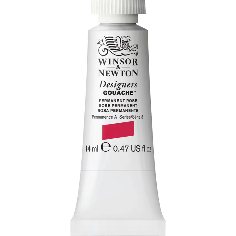 W&N Designers Gouache 14Ml - Permanent Rose 1