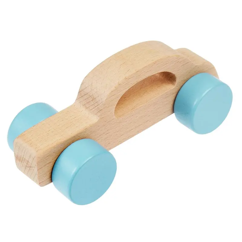 Wooden Push Along Toy - Car 1