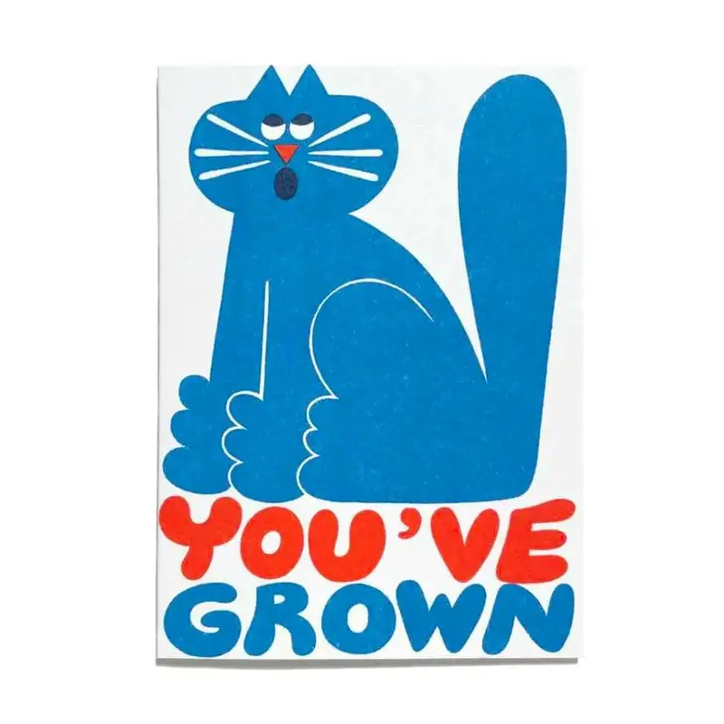 You've Grown Birthday Cat 1