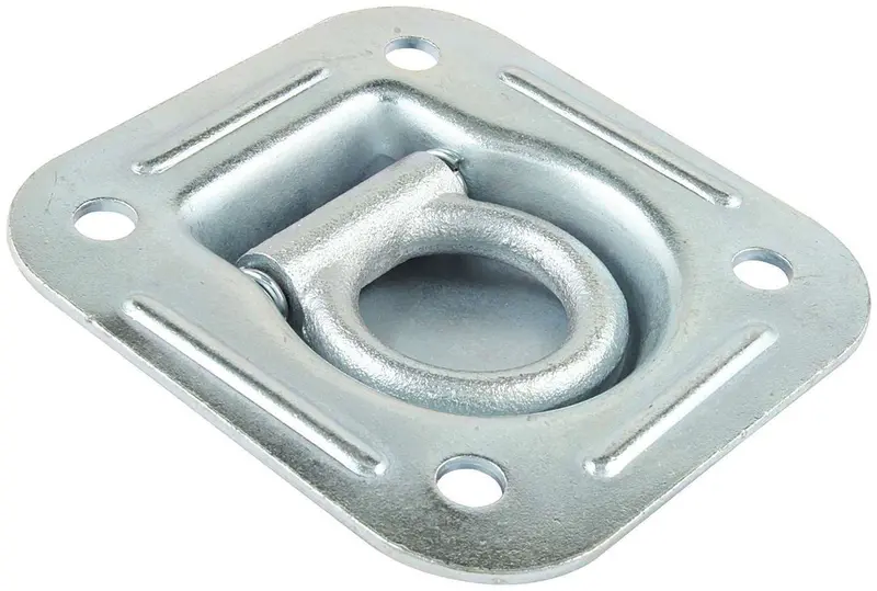 Allstar Performance 10210 Recessed Heavy-Duty D-Ring – Zinc-Plated Tow Point Mount 1