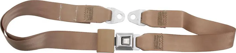Allstar Performance 98113 Tan Racing Seat Belt – Dot-Compliant 3-Point Harness 1
