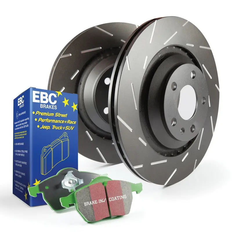 Ebc S2Kr2267 Greenstuff 2000 Brake Kit – Includes Pads & Usr-Series Rotors 1