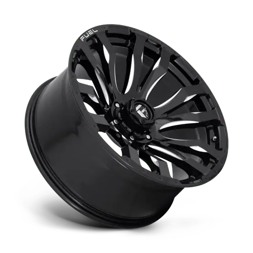 Fuel D673 20X10 Inch Gloss Black Machined Lip Wheel – 5X5.5 Bolt Pattern, -18Mm Offset 1