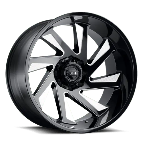 Tuff 2414T1B-28170B25R Tut1B 24X14 8X170 G-Blk Mill -72Mm 1